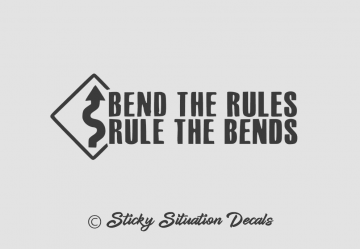 Bend the rules