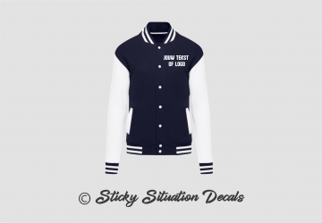 Campus jacket navy wit 21952