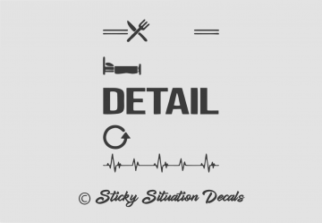 Eat sleep detailing repeat