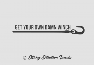 Get your own damn winch