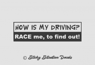 How is my driving