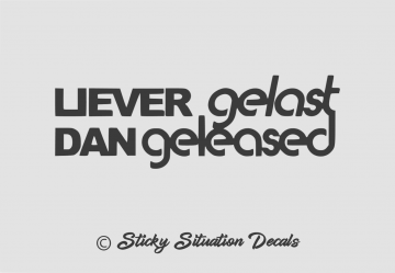 Liver gelast dan geleased