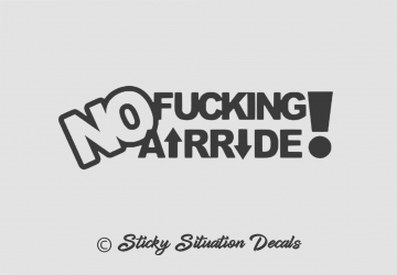 No fucking airride