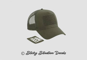 Patch cap groen