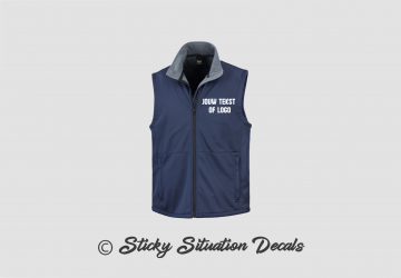 Softshell bodywarmer navy 80633