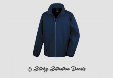 Softshell donker blauw 82833