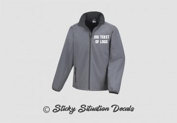 Softshell grijs 82833