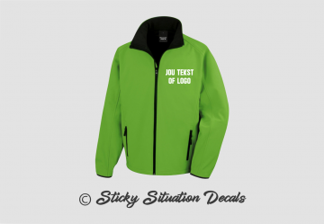 Softshell groen 82833