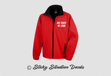 Softshell rood 82833