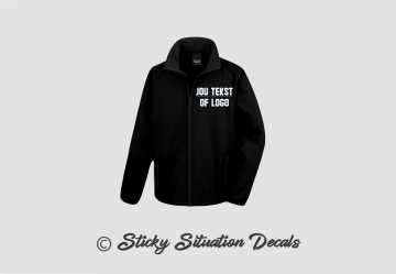 Softshell zwart 82833