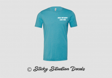 T shirt heather aqua 19506