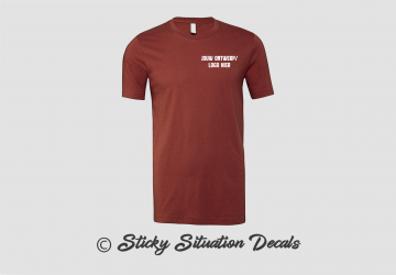 T shirt heather clay 19506