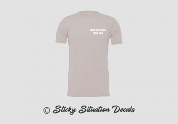 T shirt heather dust 19506