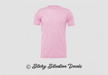 T shirt heather prism lilac 19506