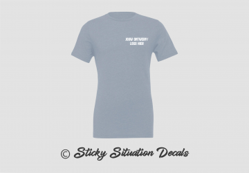 T shirt heather storm 19506