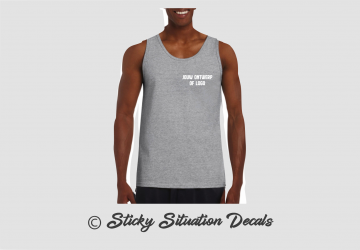 Tank top licht grijs 17509