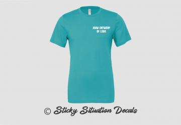 Tshirt teal 15006