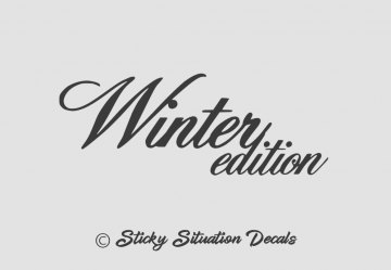 Winter edition