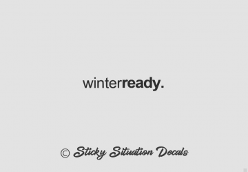Winter ready